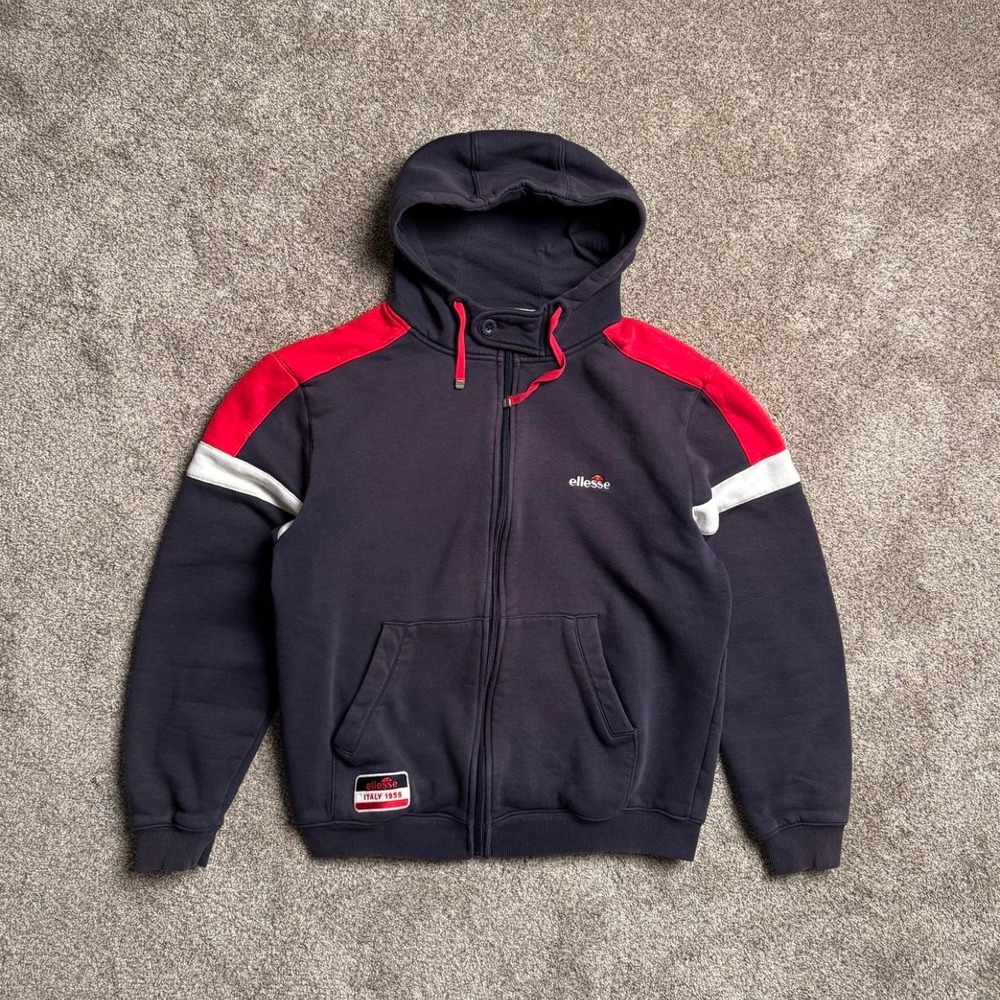 ELLESE‎ COLOUR BLOCK ZIP UP HOODIE